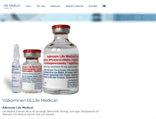 Tablet Screenshot of lifemedical.se